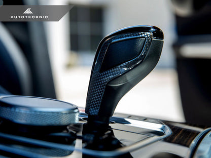 AutoTecknic Carbon Fiber Gear Selector Side Trims - F40 1-Series | F44 2-Series Gran Coupe - Graveyard Performance