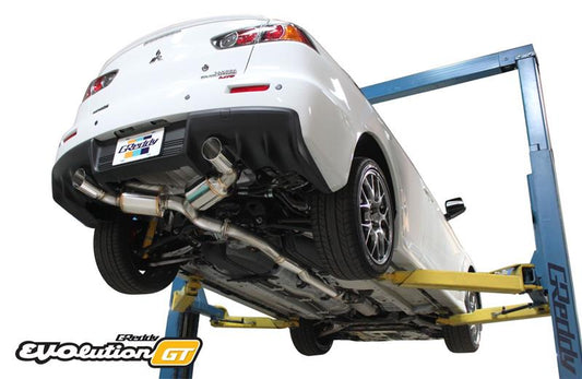 GReddy 08-14 Mitsubishi Lancer EVO X Evolution GT Exhaust - Graveyard Performance