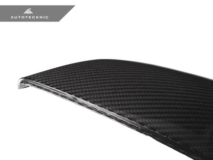 AutoTecknic Replacement Dry Carbon Mirror Covers - Chevrolet C8 Corvette - Graveyard Performance