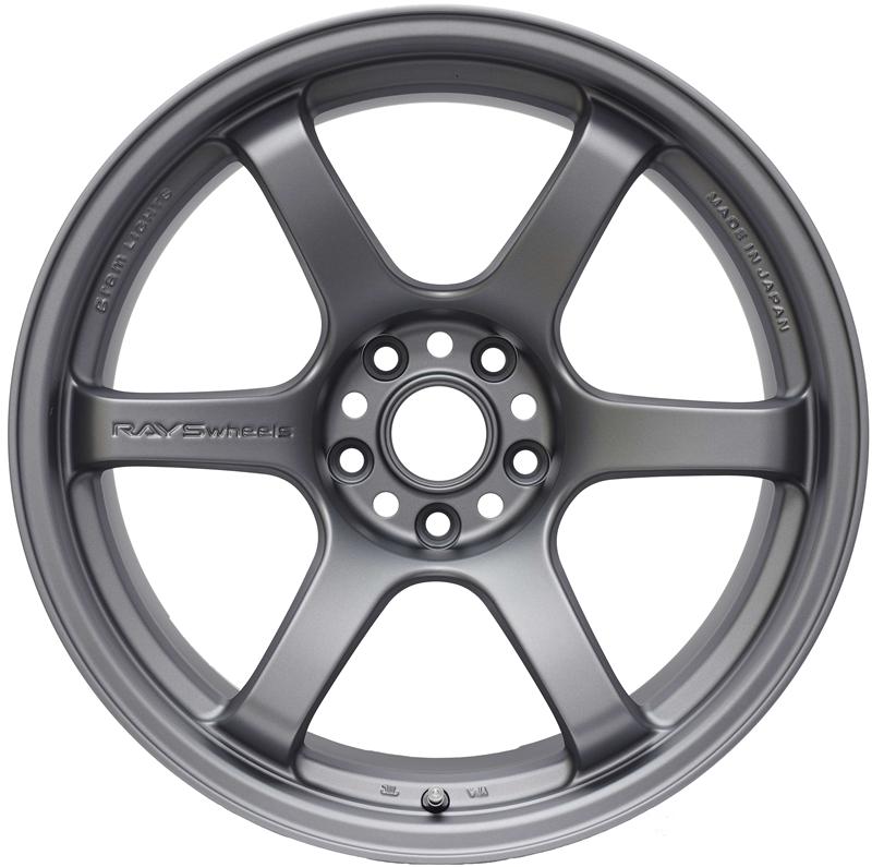 Gram Lights 57DR 15x8.0 +35 5x114.3 Gunblue Wheel - Graveyard Performance