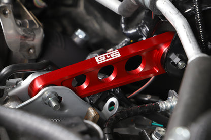 GrimmSpeed Pitch Stop Mount Race Version Red 95A BushingsFor Subaru 02+ Impreza/WRX/STI 04-21 Forester 05-12 Legacy 05-09 Outback 13-21 Crosstrek - Graveyard Performance