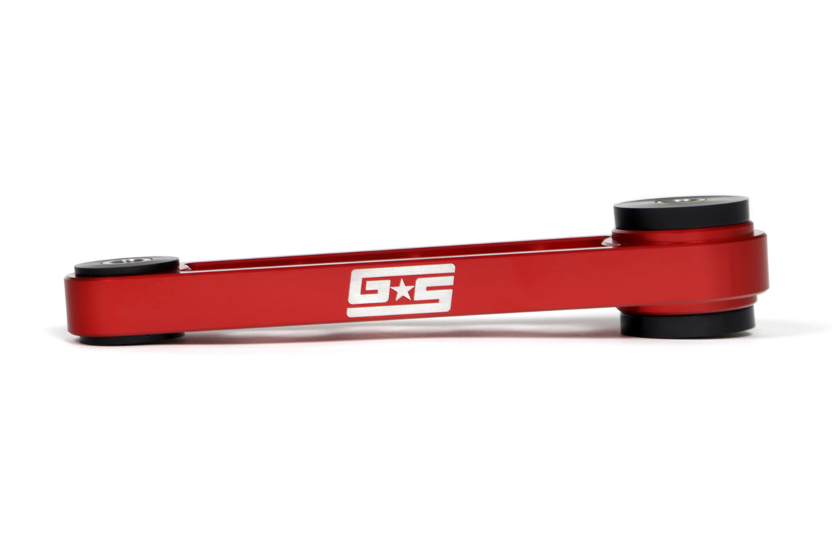 GrimmSpeed Pitch Stop Mount Race Version Red 95A BushingsFor Subaru 02+ Impreza/WRX/STI 04-21 Forester 05-12 Legacy 05-09 Outback 13-21 Crosstrek - Graveyard Performance