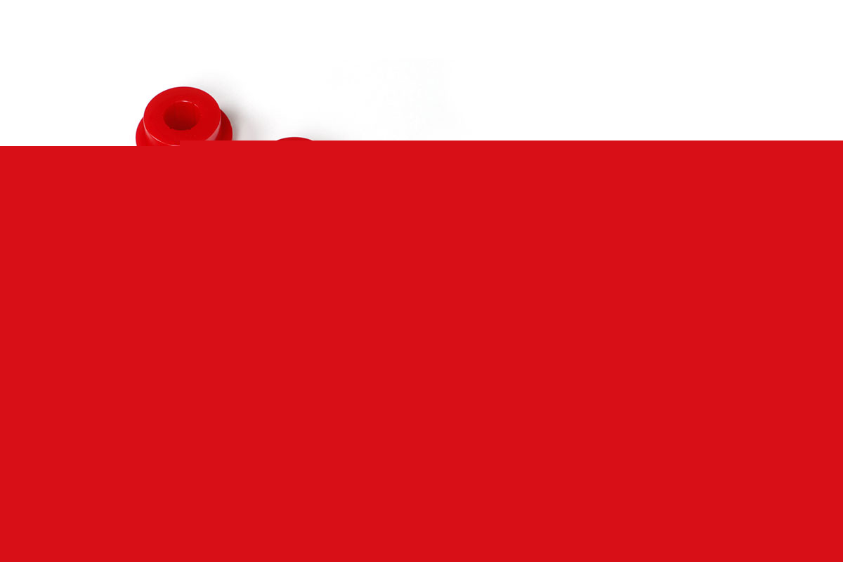 GrimmSpeed Pitch Stop Mount Bushing Kit Red (80A Durometer) Replacement for Standard  Pitch Stop Mount - Graveyard Performance