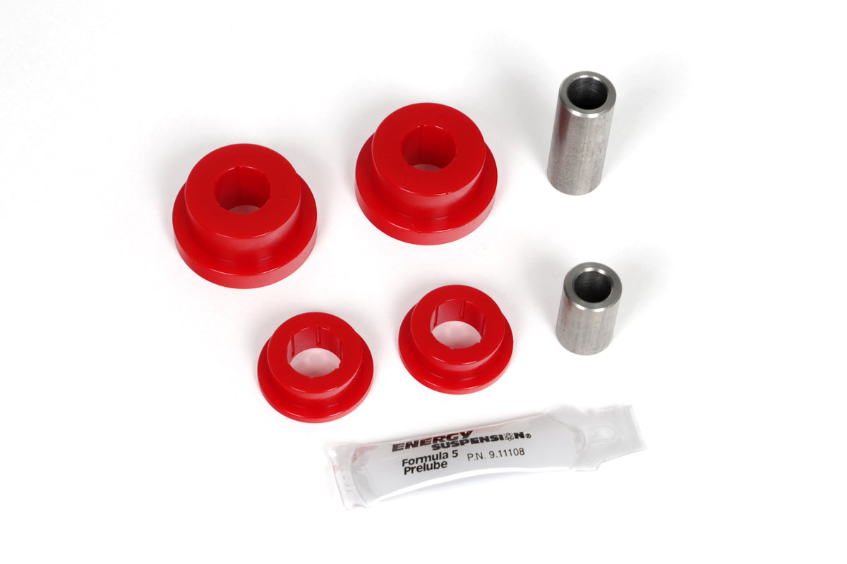 GrimmSpeed Pitch Stop Mount Bushing Kit Red (80A Durometer) Replacement for Standard  Pitch Stop Mount - Graveyard Performance