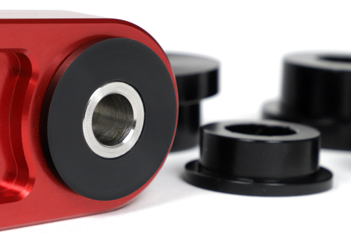 GrimmSpeed Pitch Stop Mount Bushing Kit Black (95A Durometer) Replacement for RACE VERSION  Pitch Stop Mount - Graveyard Performance