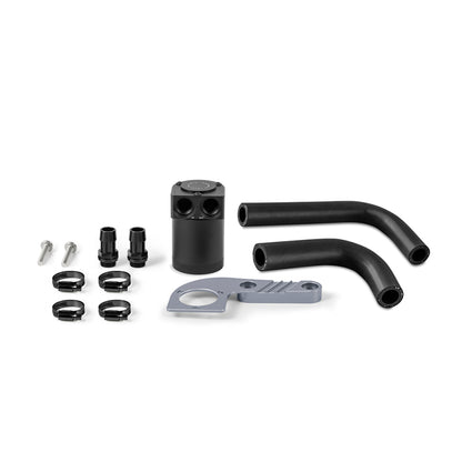 Mishimoto 15-20 BMW F8X M3/M4 Baffled Oil Catch Can - Frozen Dark Gray - Graveyard Performance