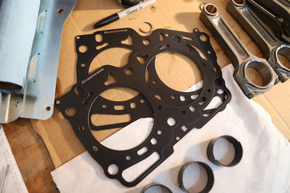 GrimmSpeed Head Gasket Set 1.5mm For Subaru 04-07 STI 06-14 WRX 04-08 FXT 05-09 LGT EJ25 SAVCS - Graveyard Performance