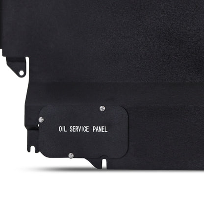 Mishimoto 2023+ Nissan Z Skid Plate Engine - Wrinkle Black - Graveyard Performance