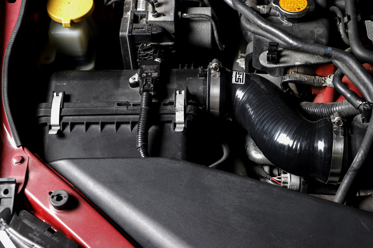 GrimmSpeed Post MAF Hose Kit Black For Subaru 08-14 WRX/STI 18-20 STI - Graveyard Performance