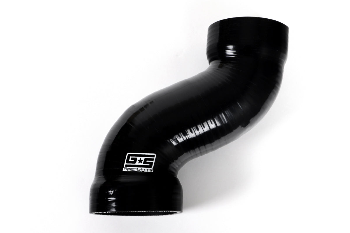 GrimmSpeed Post MAF Hose Kit Black For Subaru 08-14 WRX/STI 18-20 STI - Graveyard Performance