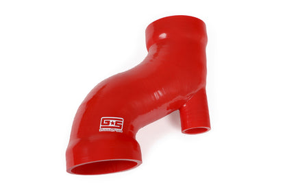 GrimmSpeed Post MAF Hose Kit Red For Subaru 15-17 STI(w/ OEM Sound Generator Tube) - Graveyard Performance