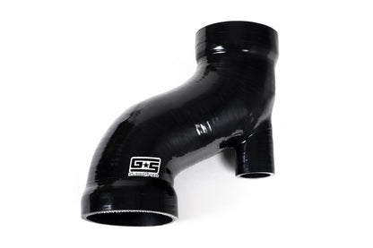 GrimmSpeed Post MAF Hose Kit Red For Subaru 15-17 STI(w/ OEM Sound Generator Tube) - Graveyard Performance