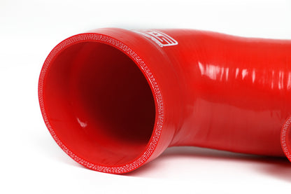 GrimmSpeed Post MAF Hose Kit Red For Subaru 15-17 STI(w/ OEM Sound Generator Tube) - Graveyard Performance