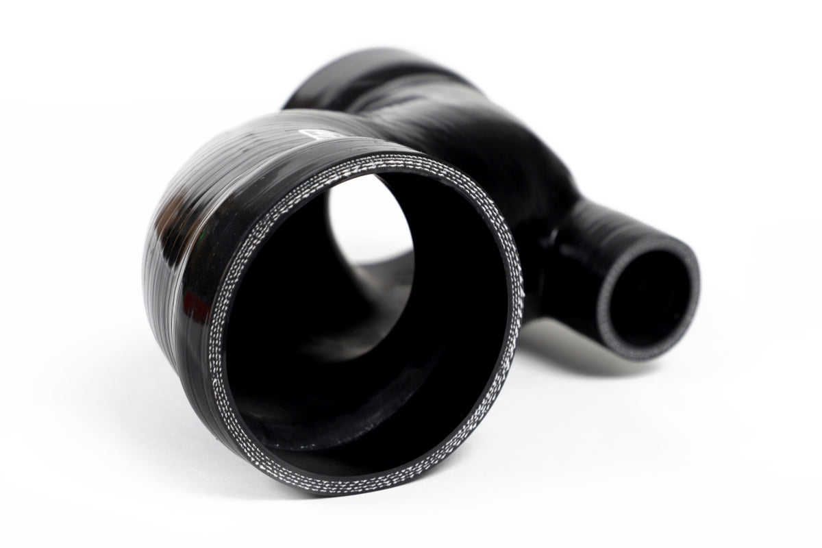 GrimmSpeed Post MAF Hose Kit Red For Subaru 15-17 STI(w/ OEM Sound Generator Tube)