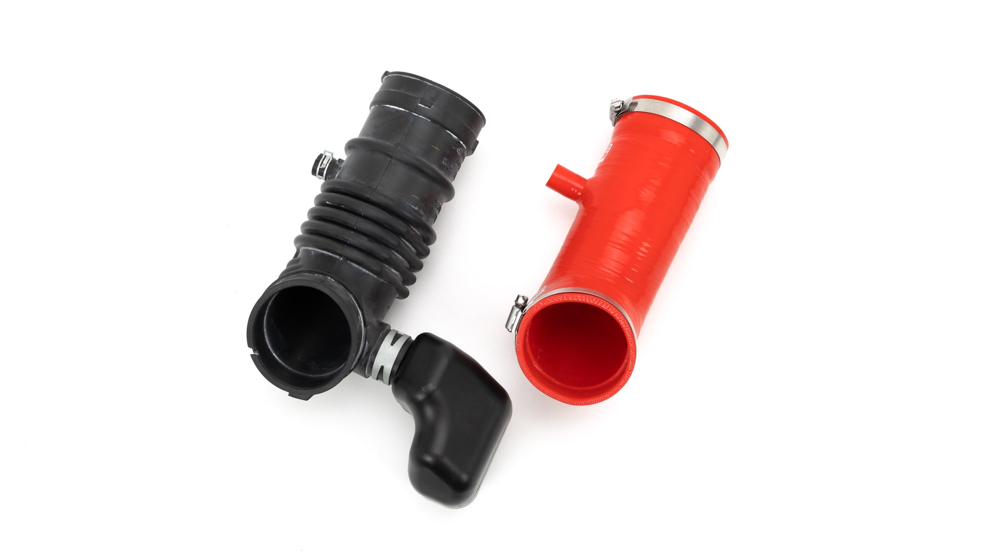 GrimmSpeed Post MAF Hose Kit Red For Subaru 15-21 WRX - Graveyard Performance