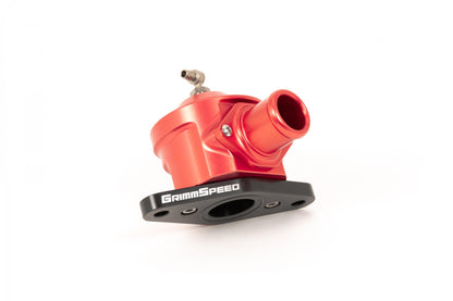 GrimmSpeed V2 Bypass Valve Black For Subaru 08-14 WRX 05-09 LGT - Graveyard Performance