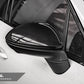 AutoTecknic Replacement Dry Carbon Mirror Covers - Porsche 9Y0 Cayenne