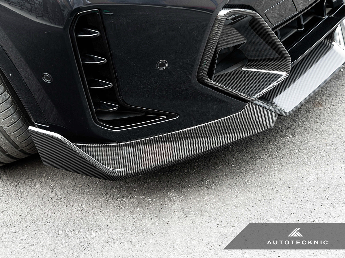 AutoTecknic Carbon Fiber Front Bumper Air Vent Set - G06 X6 M-Sport LCI - Graveyard Performance