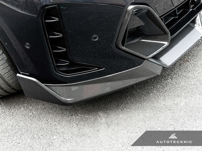AutoTecknic Carbon Fiber Front Bumper Air Vent Set - G06 X6 M-Sport LCI - Graveyard Performance