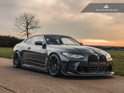 AutoTecknic Dry Carbon Competition Sport Front Aero Lip - G80 M3 | G82/ G83 M4 - Graveyard Performance