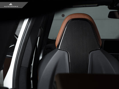 AutoTecknic Dry Carbon Seat Back Cover Set - F97 X3M | F98 X4M - Graveyard Performance