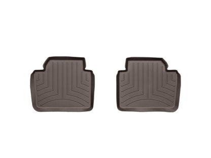 WeatherTech 2012+ BMW 3-Series Rear FloorLiner - Cocoa - Graveyard Performance