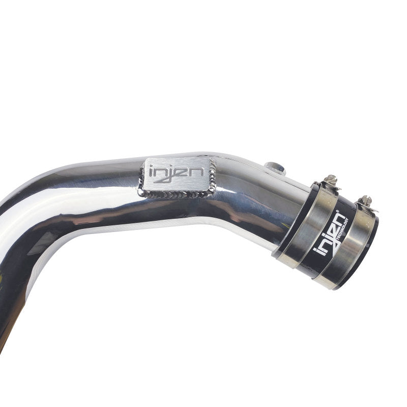 Injen 15-16 BMW M3 (F80) L6 Twin Turbo Polished Intercooler Charge Pipe w/ 1/8in Female NPT Bungs - Graveyard Performance