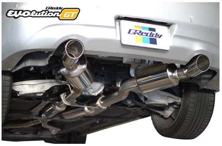 GReddy 07-14 Infiniti G37 Evolution (RWD ONLY) GT 304SS Cat-Back Exhaust - Graveyard Performance