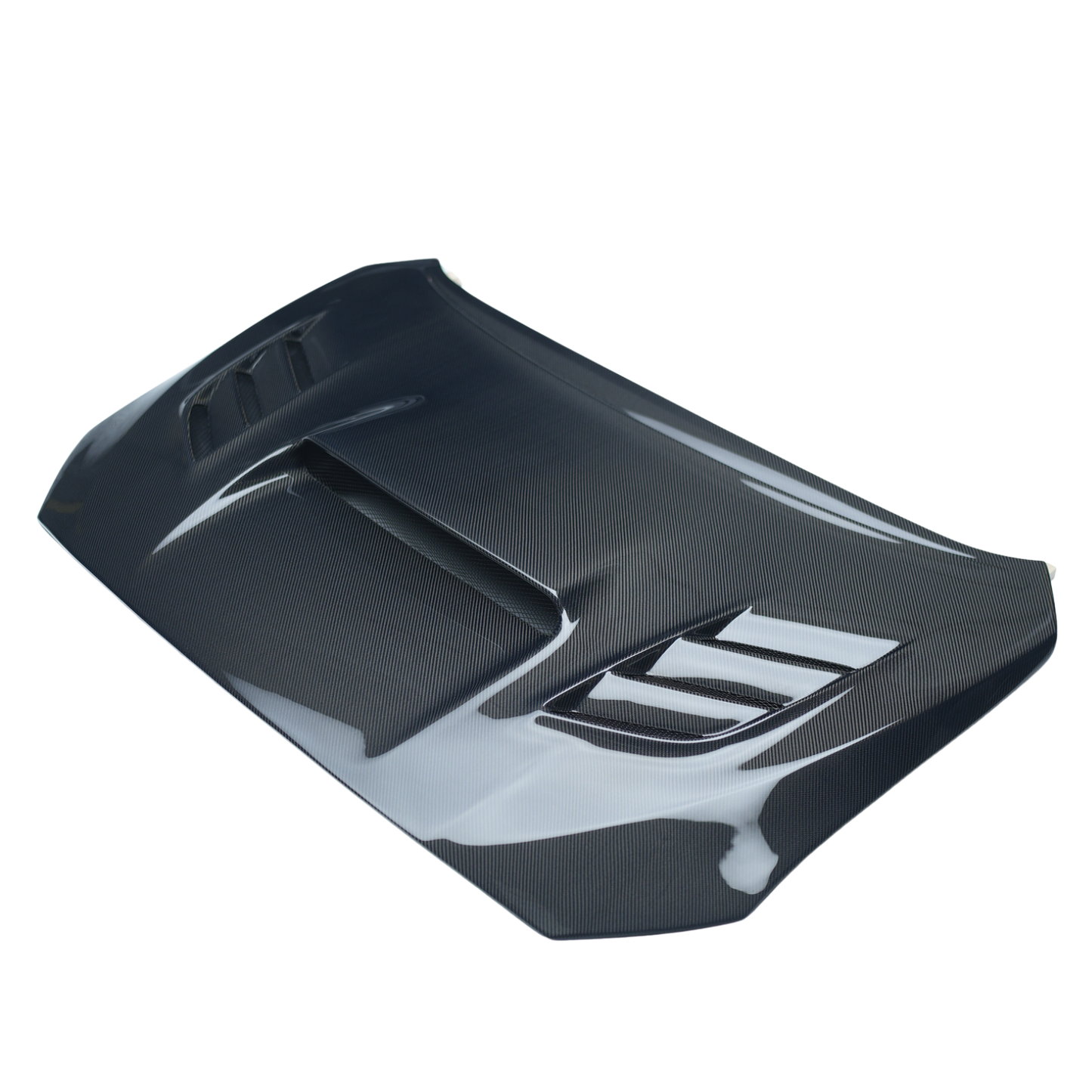 JDMuscle [15-21 WRX/STI] Carbon Fiber Hood V2 w/ Heat Extract - Graveyard Performance