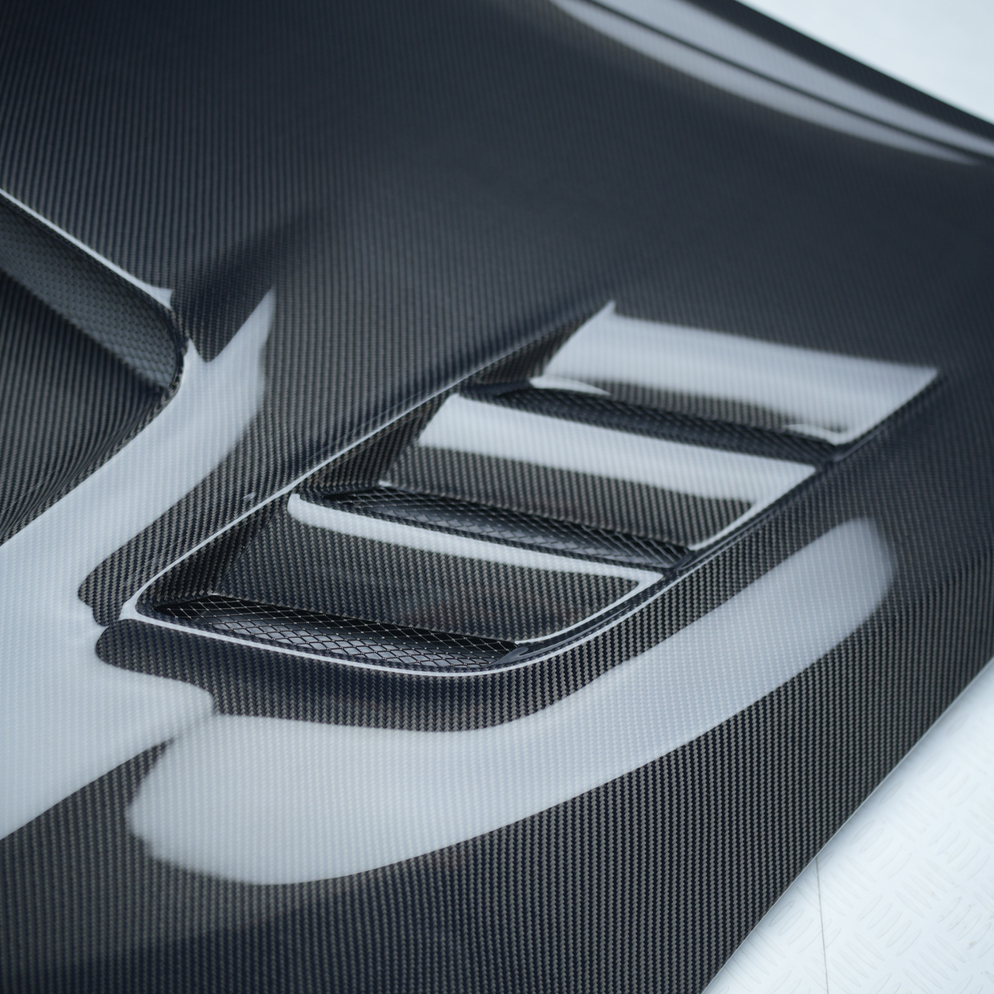JDMuscle [15-21 WRX/STI] Carbon Fiber Hood V2 w/ Heat Extract - Graveyard Performance