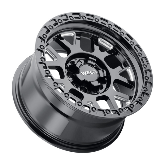 Weld Cinch 20x9 / 5x127 / 5 BS / 87.1 HB - Gloss Black Milled - Non-BL Wheel - Graveyard Performance