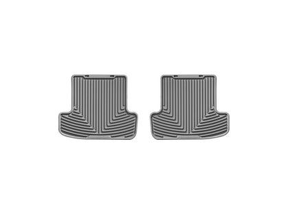 WeatherTech 10+ Mercedes-Benz E-Class Coupe Rear Rubber Mats - Grey - Graveyard Performance