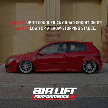 Air Lift 05-14 Audi A3 / 06-14 Volkswagen GTI Performance Front Kit - Graveyard Performance