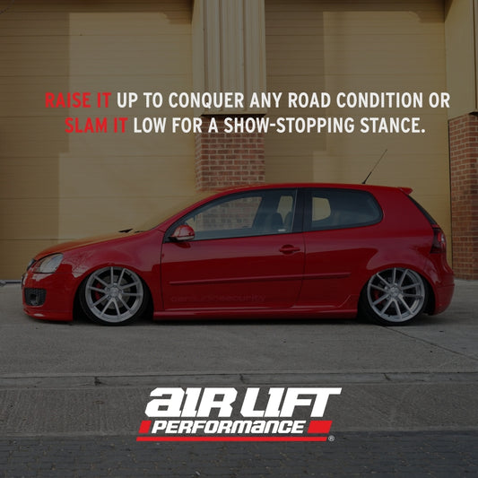 Air Lift 05-14 Audi A3 / 06-14 Volkswagen GTI Performance Front Kit