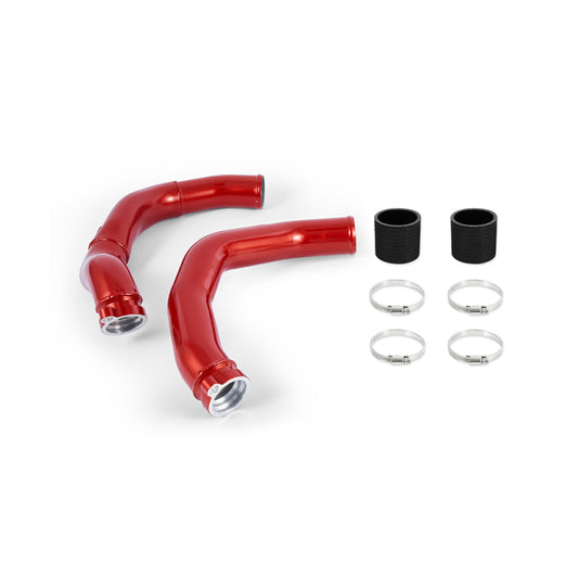 Mishimoto 15-20 BMW F80 M3/M4 Intercooler Pipe Kit - Sakhir Orange - Graveyard Performance