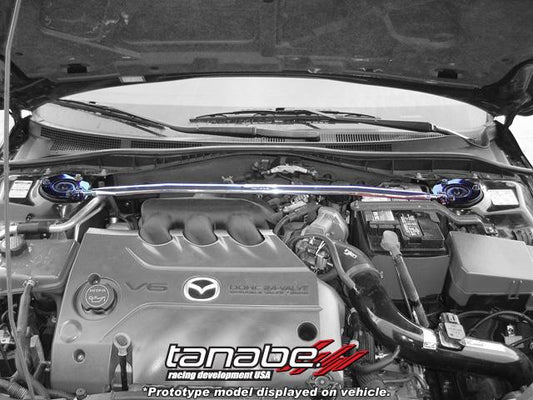 Tanabe Sustec Front Strut Tower Bar 03-07 Mazda 6 - Graveyard Performance