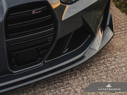 AutoTecknic Dry Carbon Competition Sport Front Aero Lip - G80 M3 | G82/ G83 M4 - Graveyard Performance