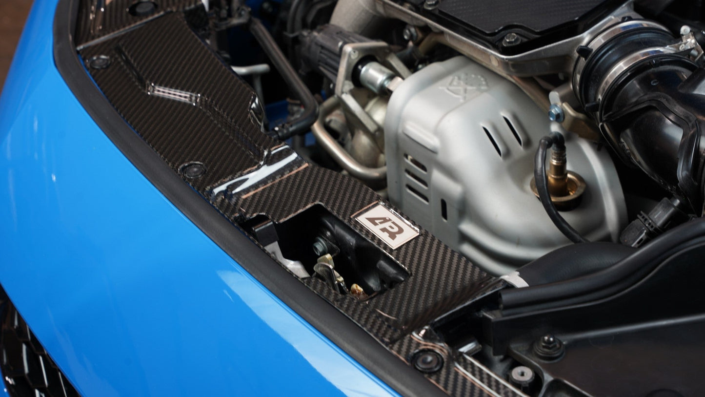 APR Performance Carbon Fiber Honda FL5 Civic Type R Carbon Fiber Radiator Cooling Plates 2023 - Current