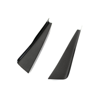 Subaru WRX STI Carbon Fiber Front Bumper Top Canards 2015-2017