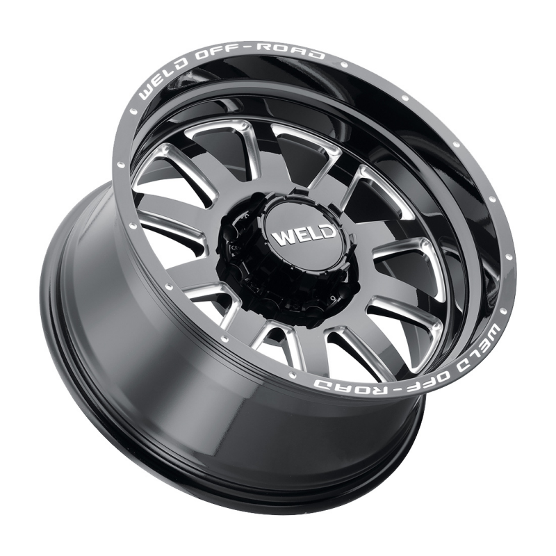 Weld Off-Road 18x9 Stealth 8x170 ET00 BS 5.01 Gloss BLK MIL 125.1 - Graveyard Performance