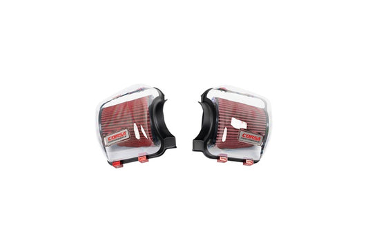 Corsa 24-25 Ford Mustang GT 5.0L Clear Lids & Dry Filters - Graveyard Performance
