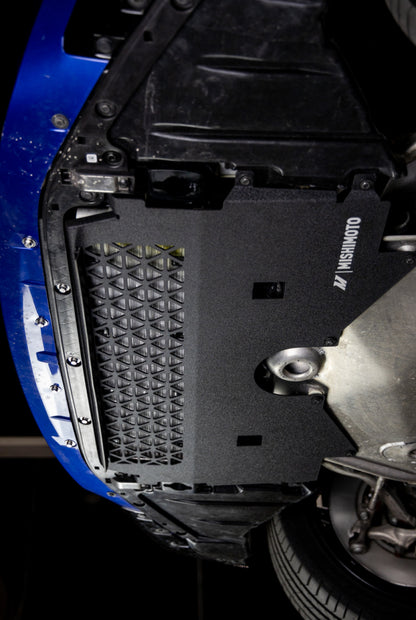 Mishimoto 2021+ BMW G80/G82/G87 M2/M3/M4 Skid Plate Engine - Wrinkle Black - Graveyard Performance