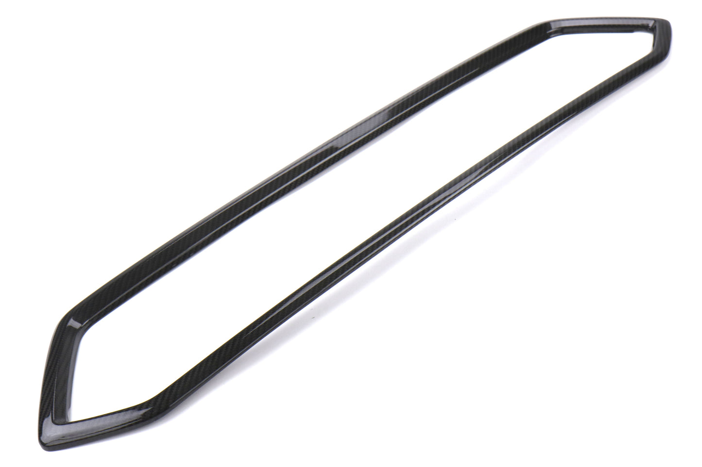 OLM LE Dry Carbon Fiber Grille Garnish (Outer) - 2018-2021 Subaru WRX / STI - Graveyard Performance