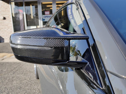 AutoTecknic G8X Style M-Inspired Version II Dry Carbon Mirror Covers - G42 2-Series - Graveyard Performance