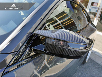 AutoTecknic G8X Style M-Inspired Version II Dry Carbon Mirror Covers - G20 3-Series | G22/ G26 4-Series - Graveyard Performance