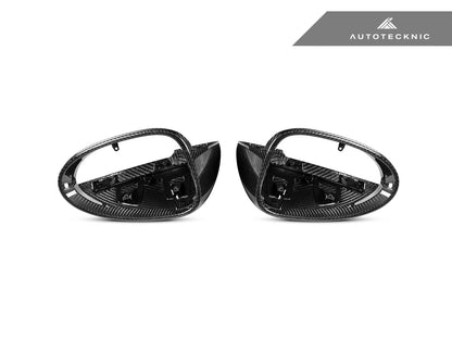 AutoTecknic Replacement Dry Carbon Mirror Covers - Porsche 95B Macan - Graveyard Performance