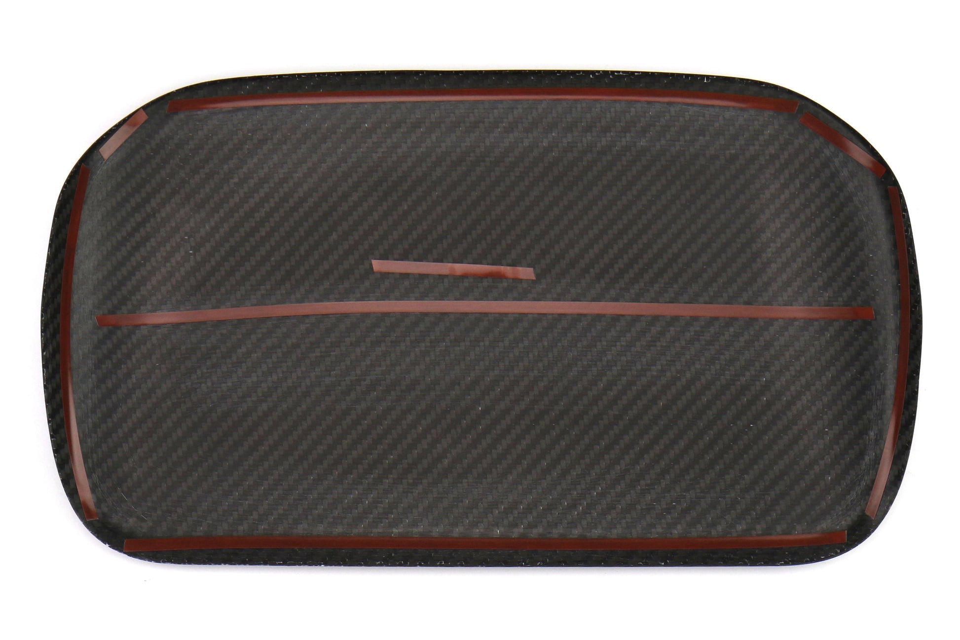 OLM Dry Carbon Fiber Console Hood Cover - 2015-2017 WRX / STI 14-18 Forester 13-17 Crosstrek - Graveyard Performance