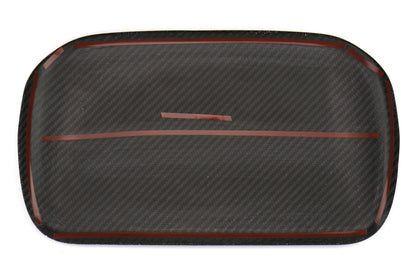 OLM Dry Carbon Fiber Console Hood Cover - 2015-2017 WRX / STI 14-18 Forester 13-17 Crosstrek - Graveyard Performance