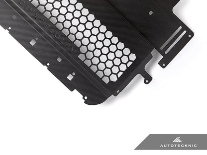 AutoTecknic Dry Carbon Oil Cooler Guard - G87 M2 | G80 M3 | G82/ G83 M4 - Graveyard Performance