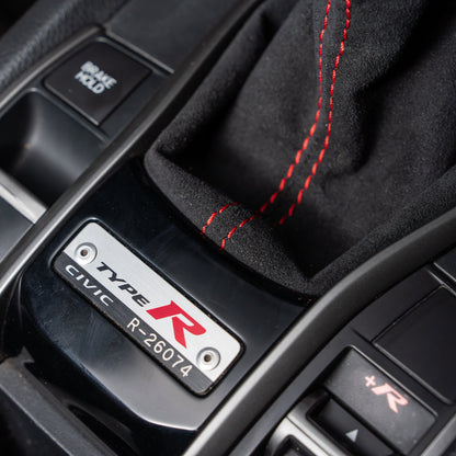 Billetworkz Premium Alcantara Shift Boot – Honda Civic Si/Type R 2016–2021 - Graveyard Performance